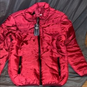 Red Quilted Jacket